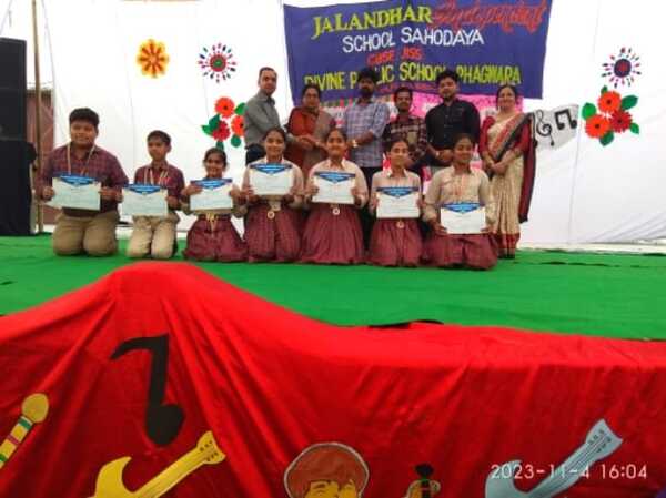 Jalandhar Sahodaya Inter School Group Song Competition Hosted By Divine Public School, Phagwara